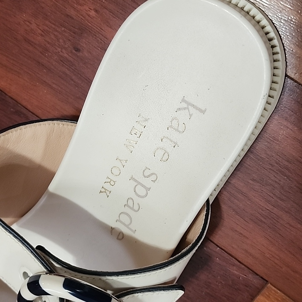 Kate Spade Rhodes Spring Summer Slide Sandals Vacation Beach Size 8 B - Picture 6 of 13